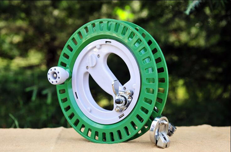 free shipping large kite reel for children kite wheel outdoor fun toys beach kite string line abs kite kevlar professional kites
