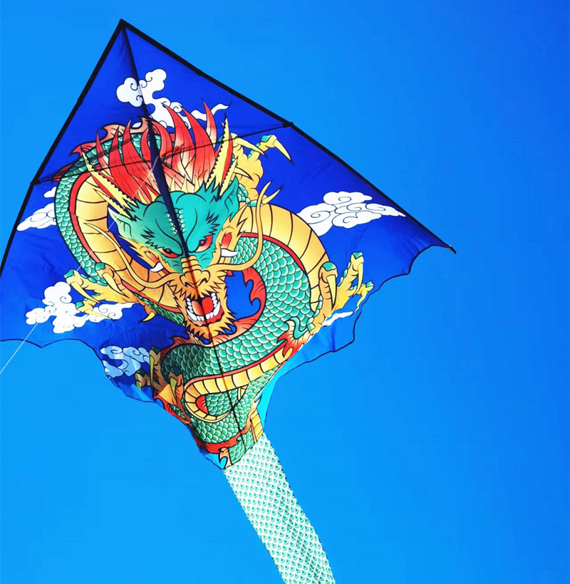 free shipping new kites dragon kite flying toys for children kites factory ikite parachute outdoor fun sports large air snakes