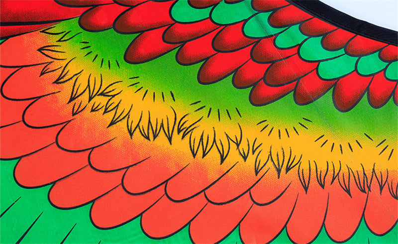 free shipping parrot kites flying toys for children kites reel weifang kites factory volantines rainbow high paraglider fishing