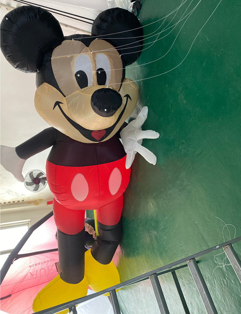 free shipping Soft Inflatable Mouse Kite Pendant High Quality Cartoon Animal Kite Line Laundry