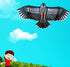 free shipping eagle kite flying string line for children kite factory ikite bird kite ripstop nylon fabric outdoor game sports