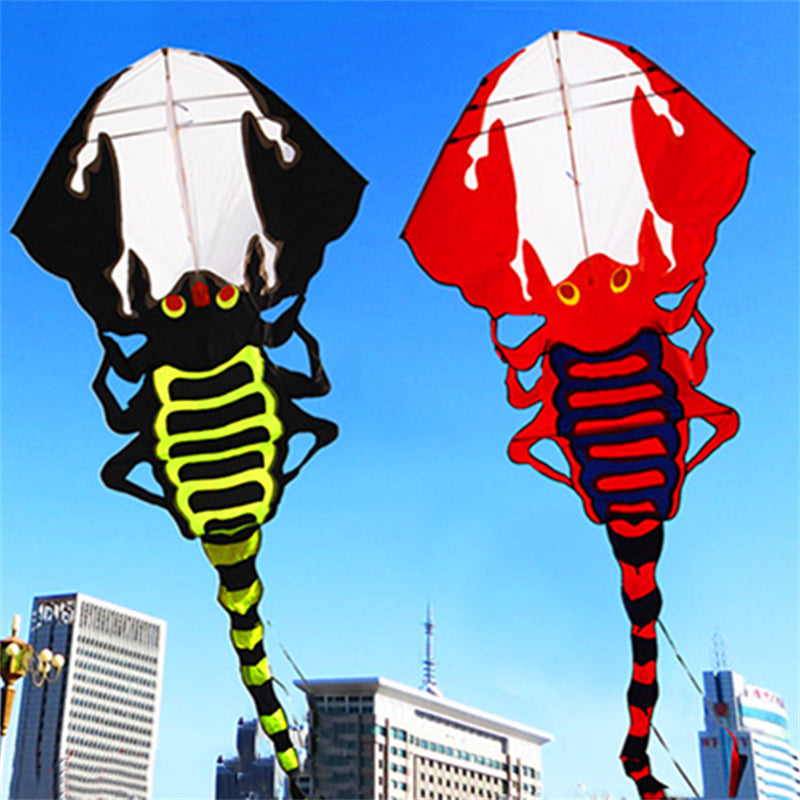 free shipping large soft kite scorpion kite line animated kites flying bird inflatable kite Outdoor game profession kite eaglas
