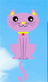 Free shipping Colorful Cats 2023 new children's breeze easy to fly beginner high-grade cartoon tide Weifang red kites