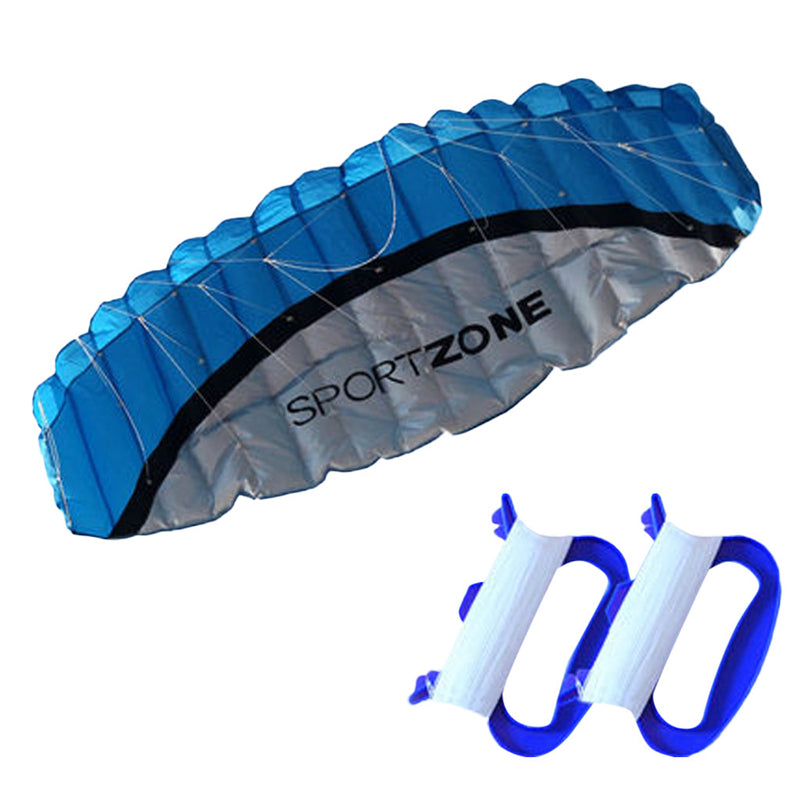 free shipping 2.5m dual Line Stunt power Kite soft kite Parafoil kitesurf fly outdoor fun sports kiteboard ikite factory