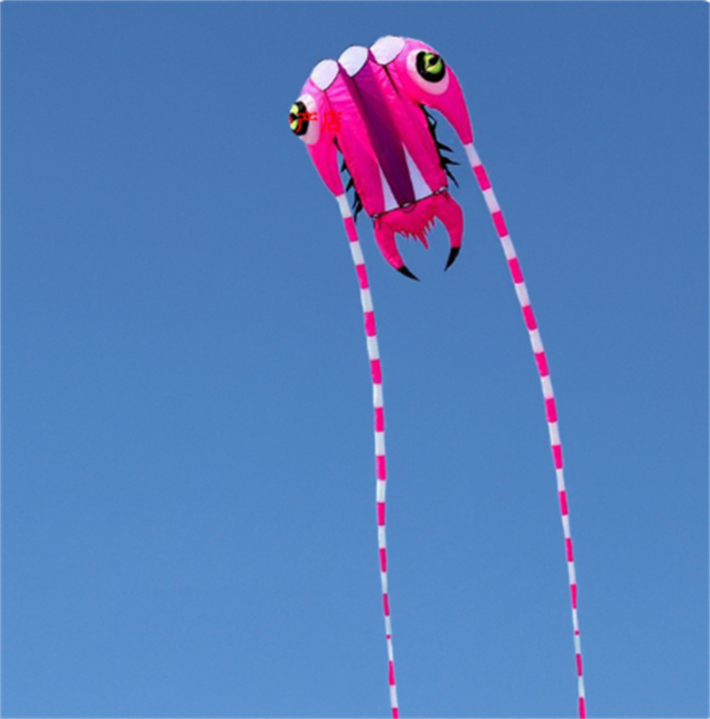 Free Shipping 16sqm Huge Trilobite Kite Pilot Lifter Line Laundry Soft Inflatable Show Kite for Kite Festival 30D Ripstop Nylon with Bag