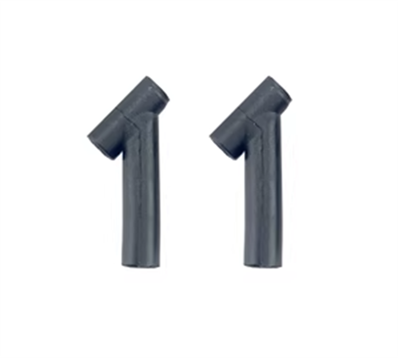 Free shipping Kite rod diy accessories skeleton protection cap diagonal tee connecting iron pipe tee inner connector crocodile clip
