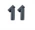 Free shipping Kite rod diy accessories skeleton protection cap diagonal tee connecting iron pipe tee inner connector crocodile clip