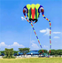 7sqm Big Trilobite Kite Pilot Lifter Line Laundry Soft Inflatable Show Kite for Kite Festival 30D Ripstop Nylon with Bag