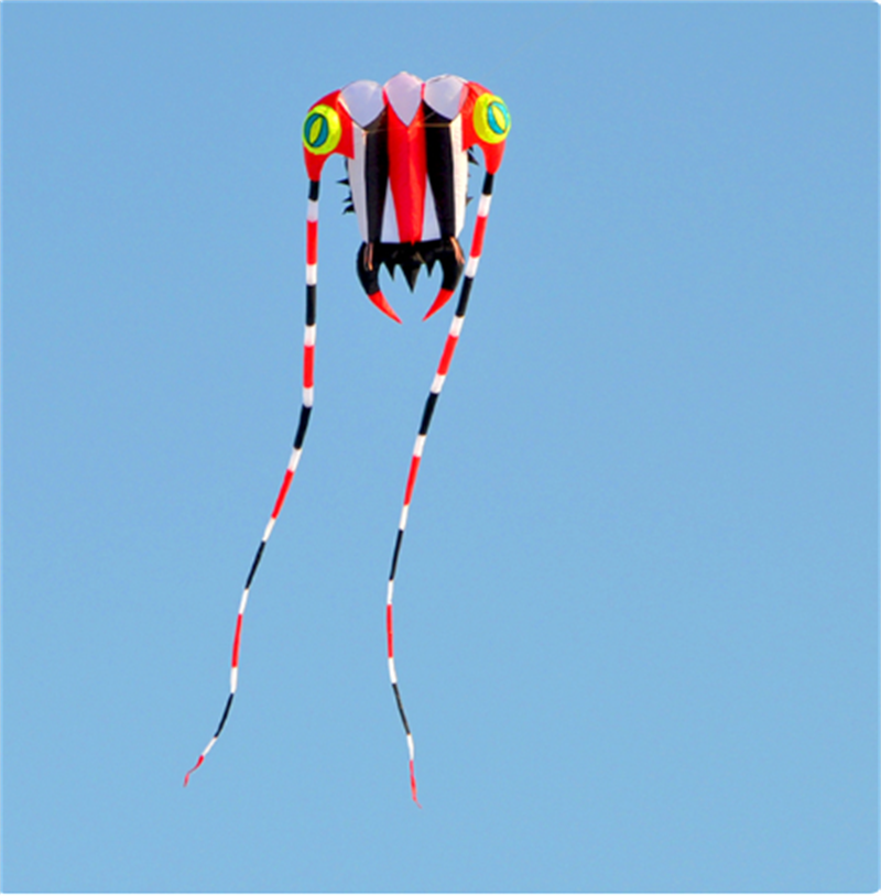 7sqm Big Trilobite Kite Pilot Lifter Line Laundry Soft Inflatable Show Kite for Kite Festival 30D Ripstop Nylon with Bag