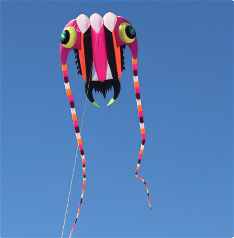 Free Shipping 16sqm Huge Trilobite Kite Pilot Lifter Line Laundry Soft Inflatable Show Kite for Kite Festival 30D Ripstop Nylon with Bag
