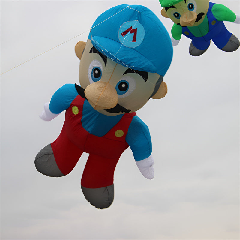 free shipping Soft Inflatable Mouse Kite Pendant High Quality Cartoon Animal Kite Line Laundry
